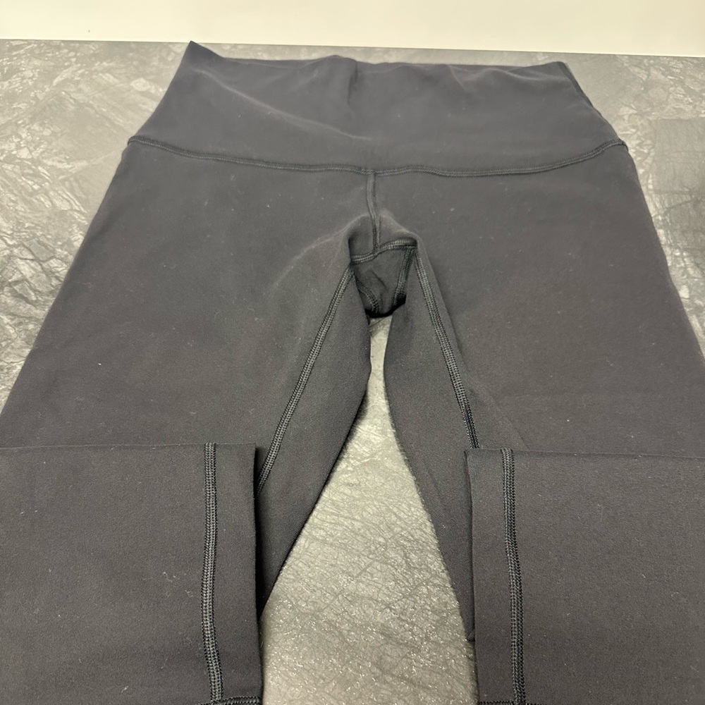 Lululemon Black Leggings, older crop but still good shape